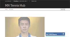 Desktop Screenshot of mntennishub.com